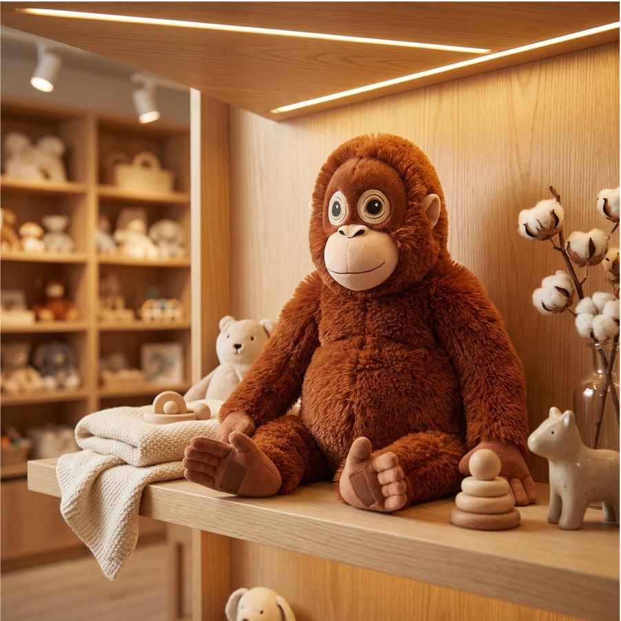 Punch Monkey Plush Toy
