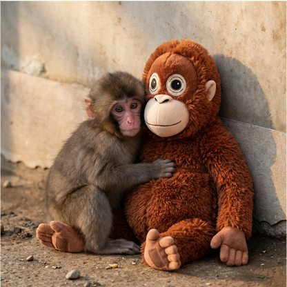 Punch Monkey Plush Toy